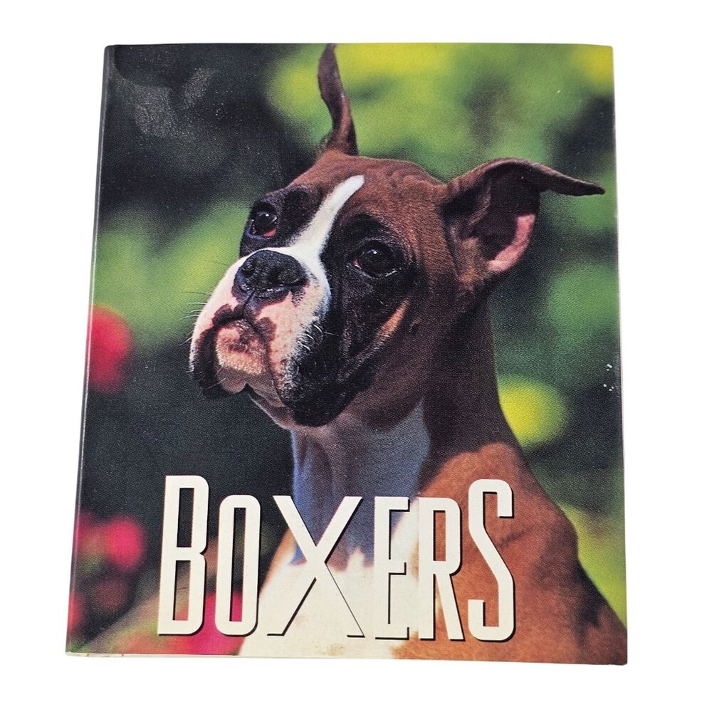 Boxers Miniature Book By Julie Mars Andrews & McMeel Gift Book